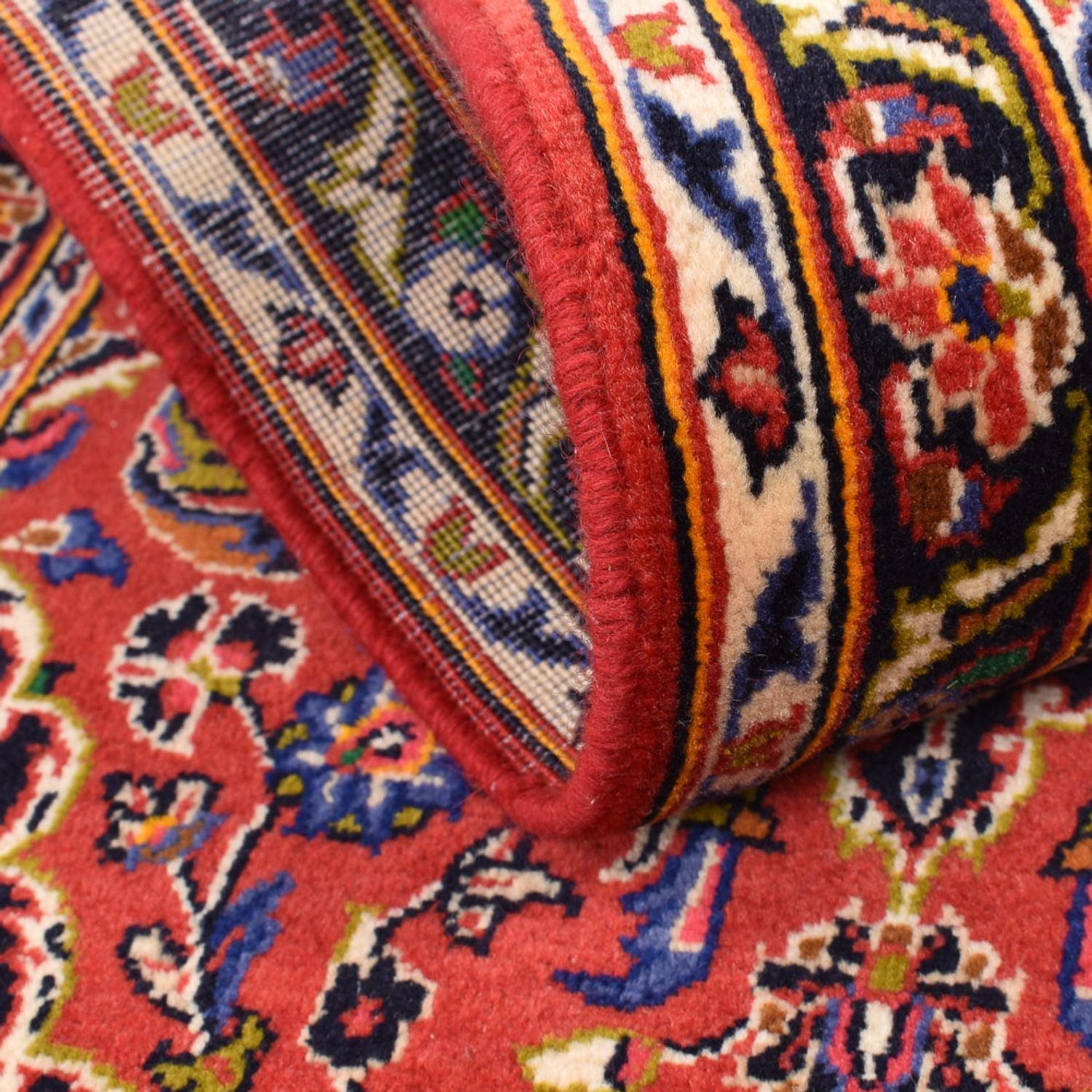 Tappeto Persero - Keshan - 125 x 75 cm - rosso