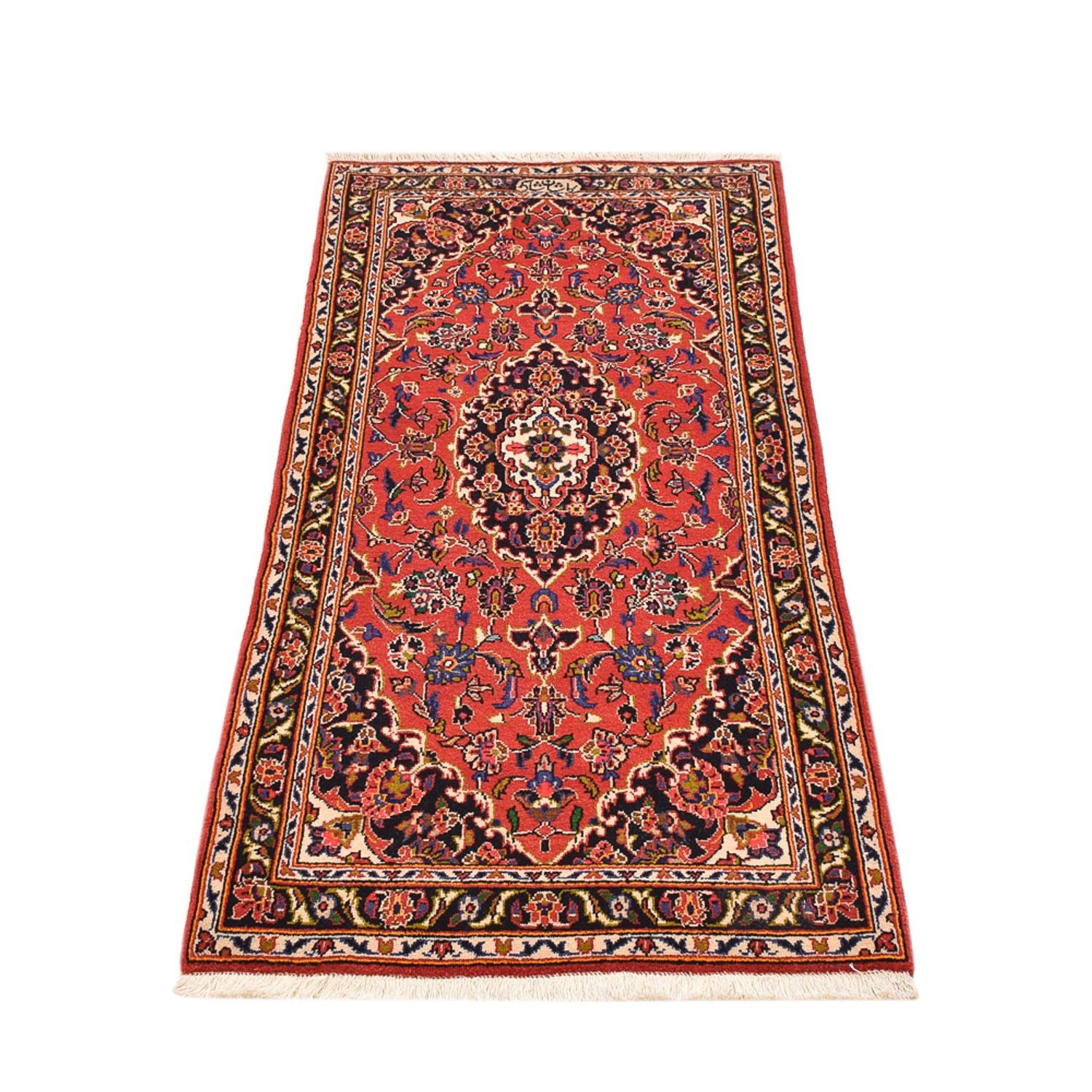 Tappeto Persero - Keshan - 125 x 75 cm - rosso
