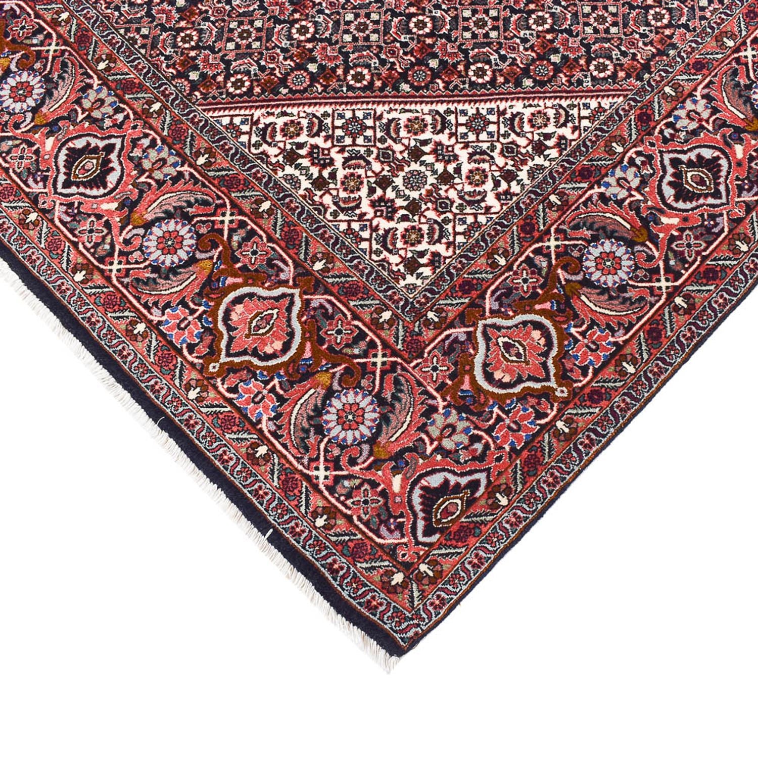 Tappeto Persero - Bidjar - 315 x 248 cm - rosso scuro