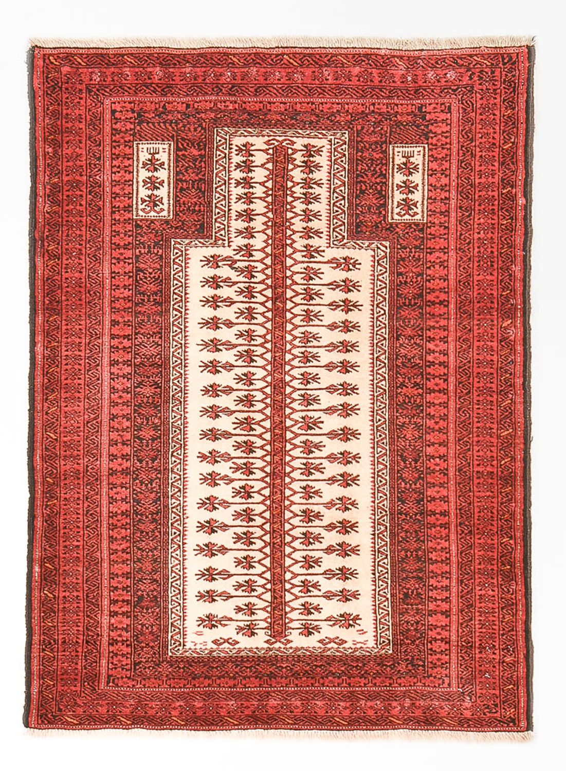 Tappeto Belutsch - 143 x 102 cm - rosso