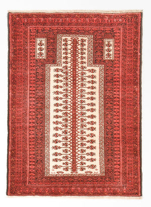 Tappeto Belutsch - 143 x 102 cm - rosso