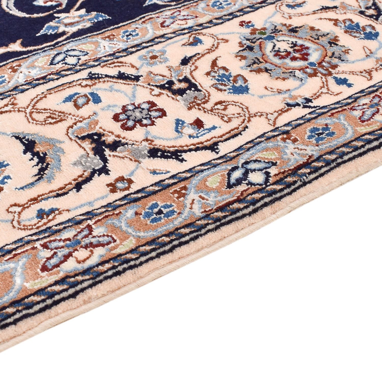 Tappeto Persero - Nain - Premio - 197 x 130 cm - blu scuro