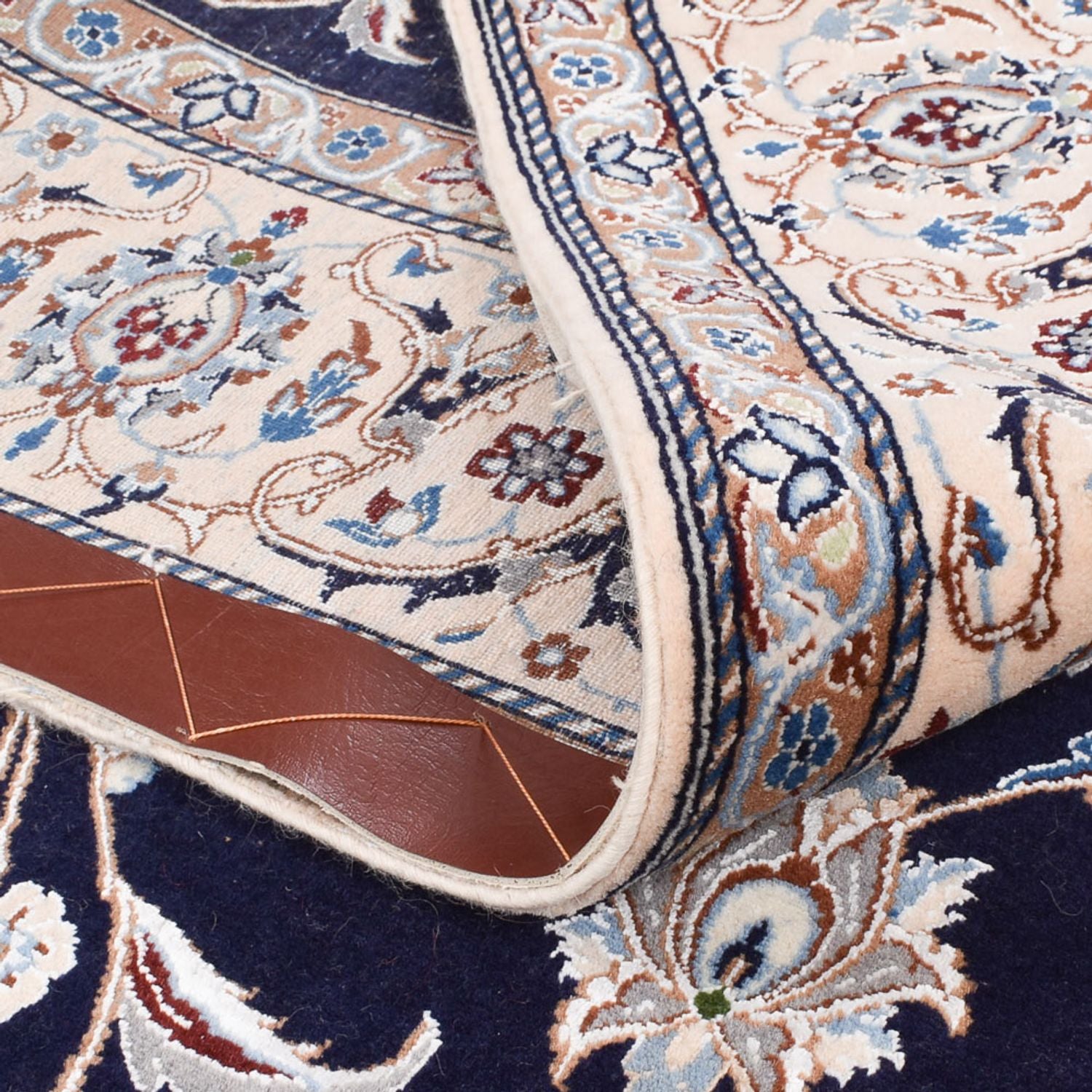 Tappeto Persero - Nain - Premio - 197 x 130 cm - blu scuro