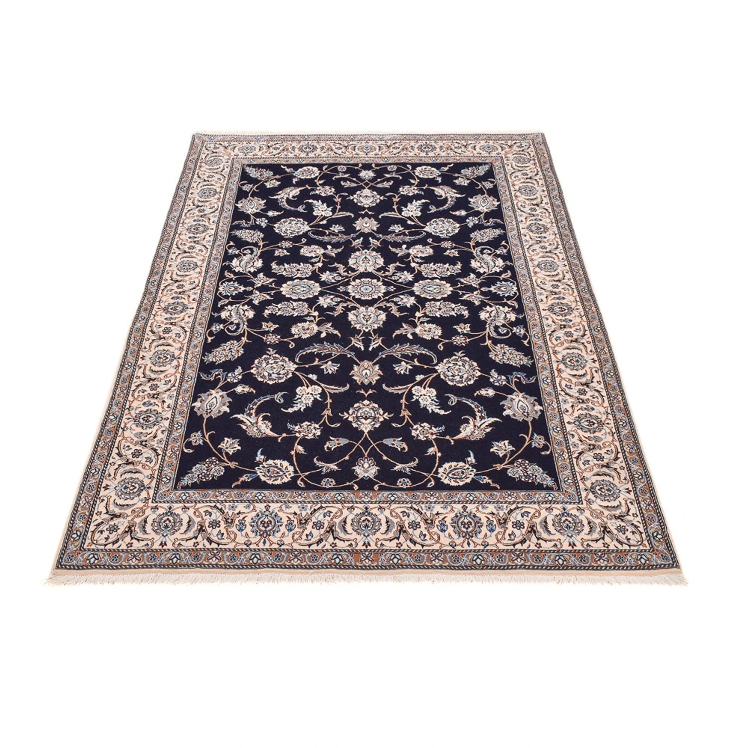 Tappeto Persero - Nain - Premio - 197 x 130 cm - blu scuro