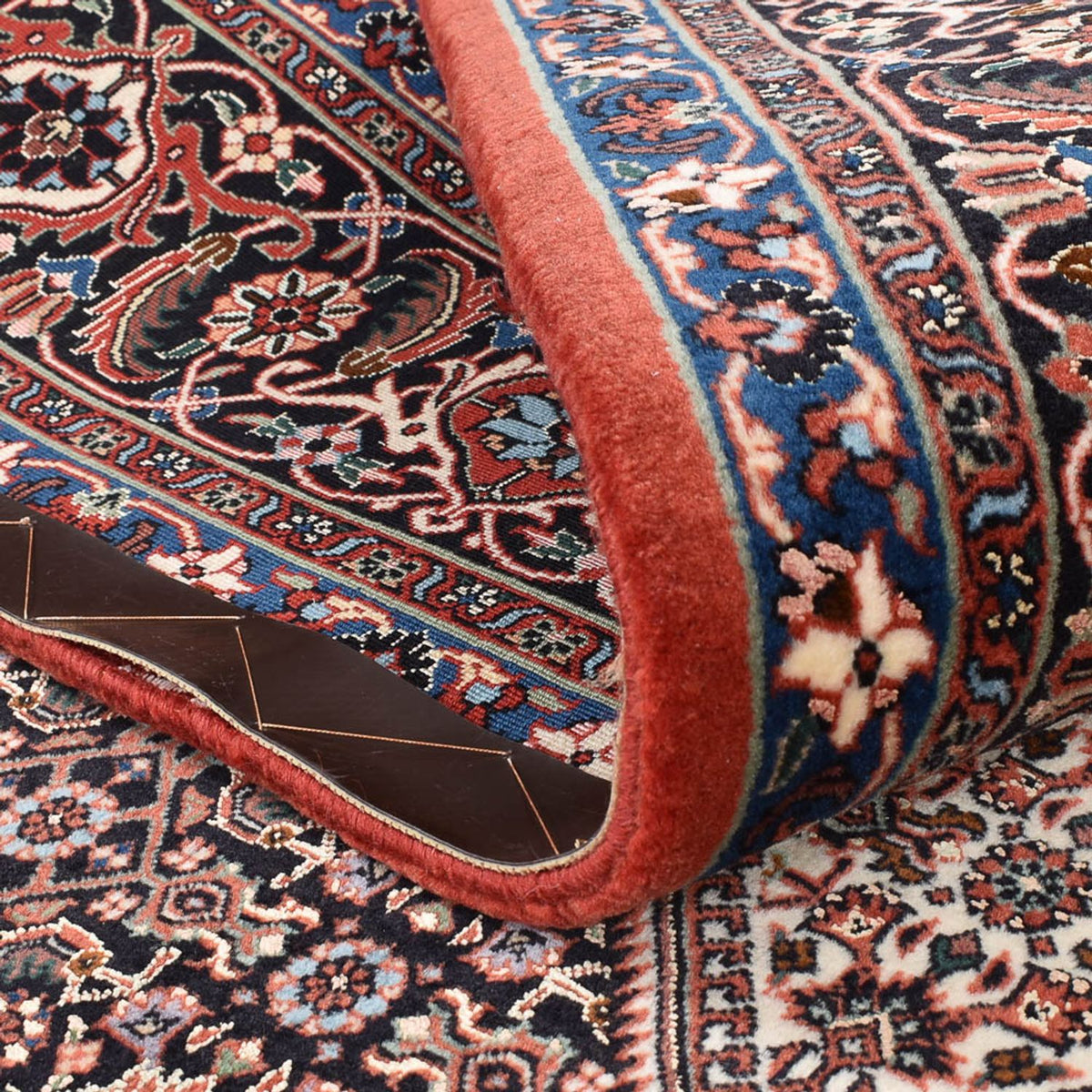Tappeto Persero - Bidjar - 295 x 200 cm - rosso scuro