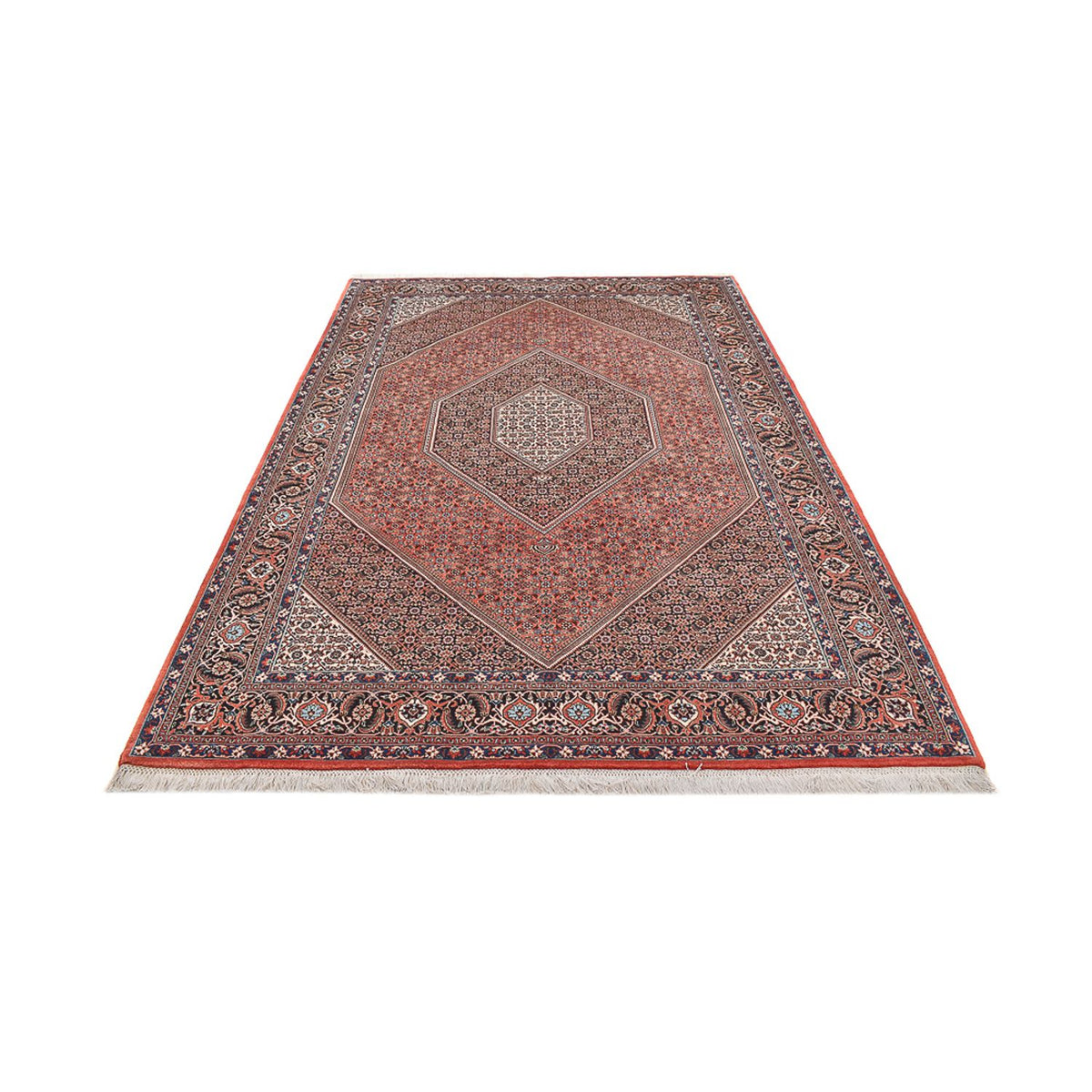 Tappeto Persero - Bidjar - 295 x 200 cm - rosso scuro