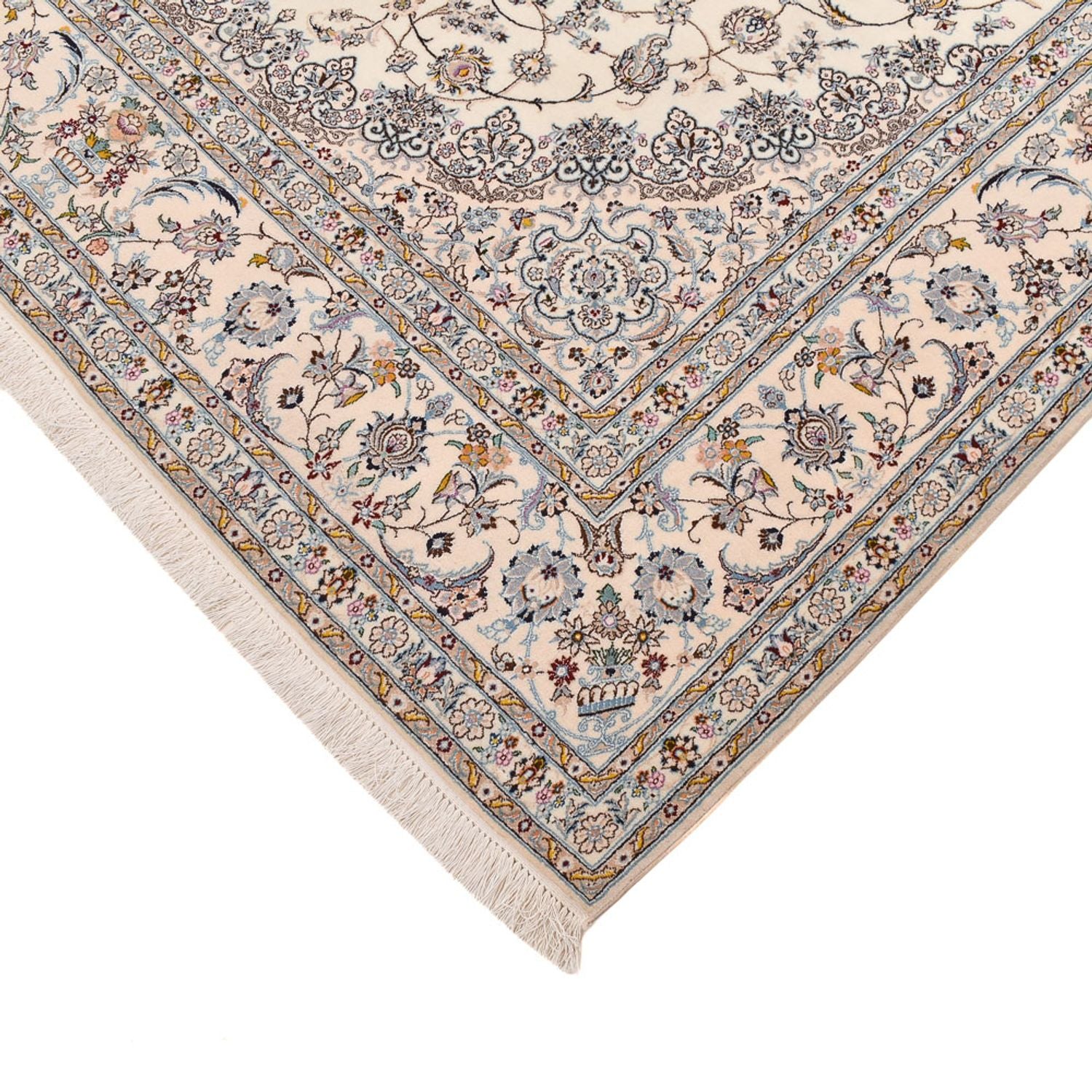 Tappeto Persero - Nain - Premio - 295 x 200 cm - crema
