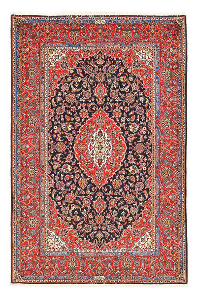 Kashan Tappeto 143x217cm - Tappeto persiano - blu scuro