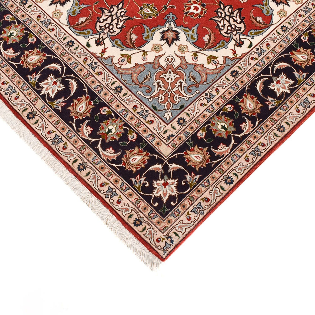 Tappeto Persero - Tabriz - Reale - 218 x 155 cm - rosso