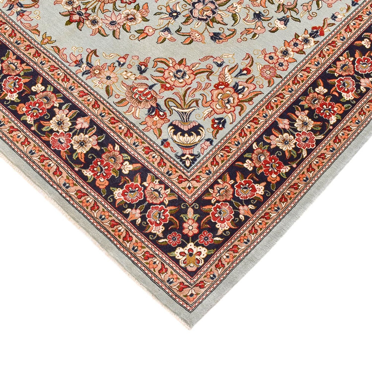 Tappeto Persero - Ghom - Reale - 215 x 138 cm - beige chiaro