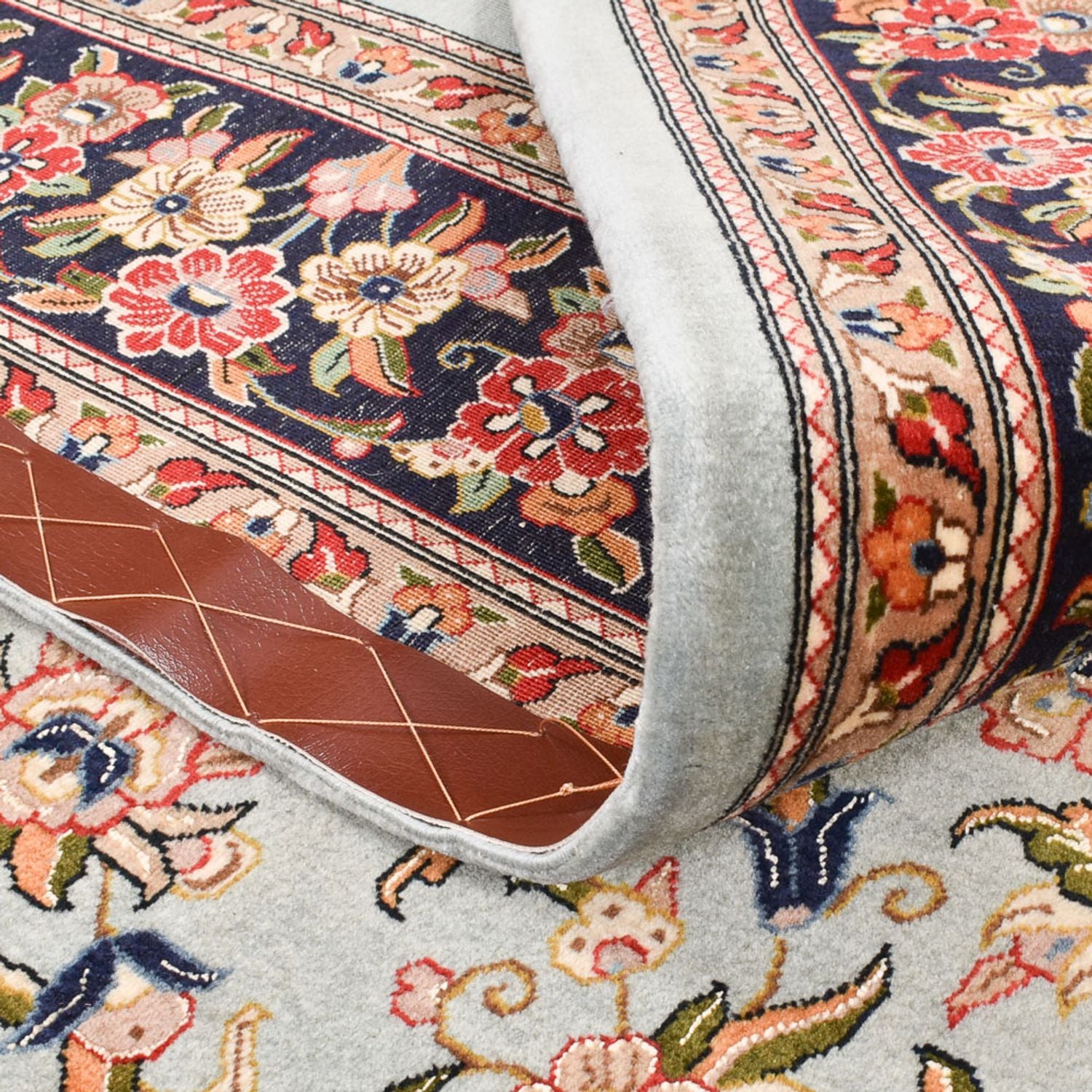 Tappeto Persero - Ghom - Reale - 215 x 138 cm - beige chiaro