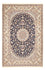 Tappeto Persero - Isfahan - Premio - 306 x 202 cm - blu scuro