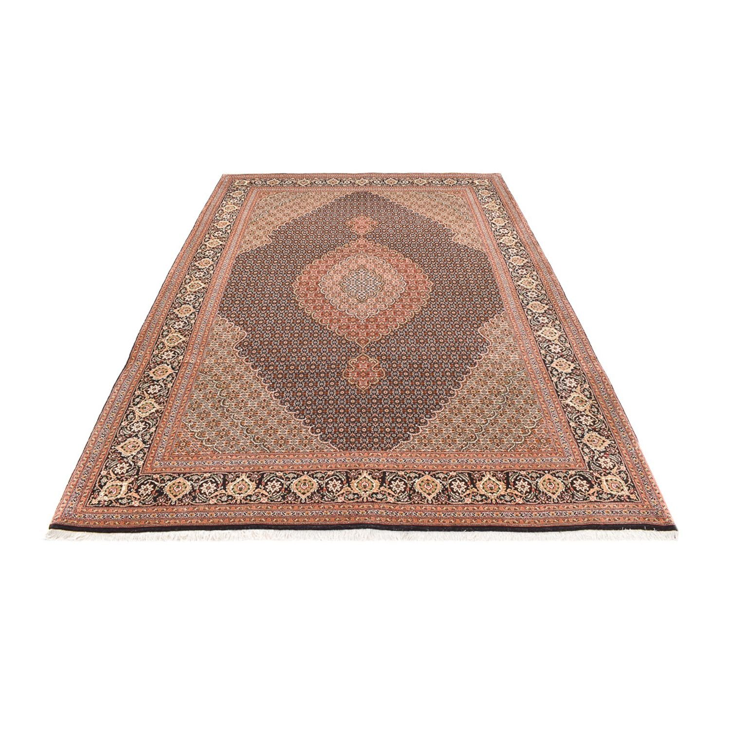 Tappeto Persero - Tabriz - Reale - 303 x 203 cm - beige scuro