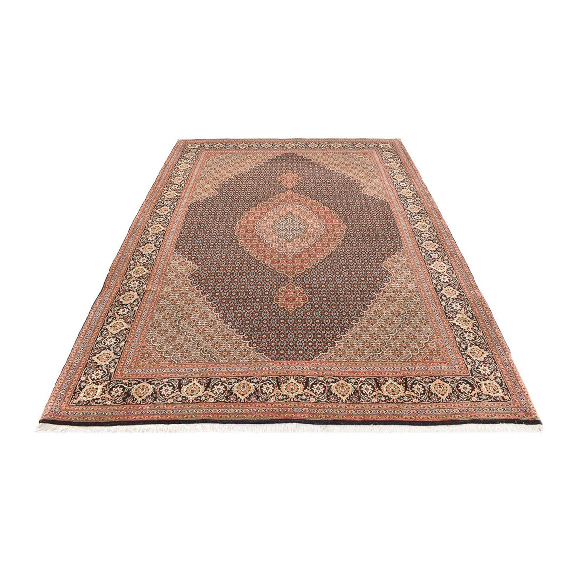 Tappeto Persero - Tabriz - Reale - 303 x 203 cm - beige scuro