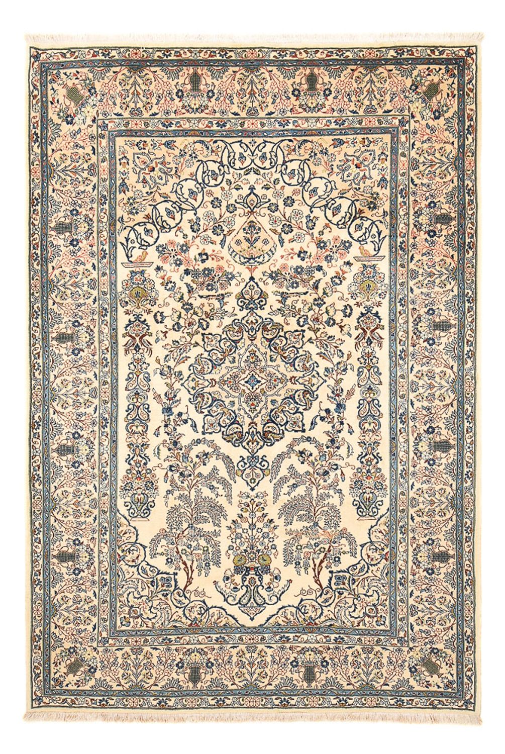Tappeto Persero - Keshan - 305 x 206 cm - crema