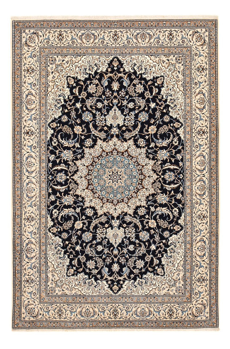 Tappeto Persero - Nain - Premio - 302 x 197 cm - blu scuro
