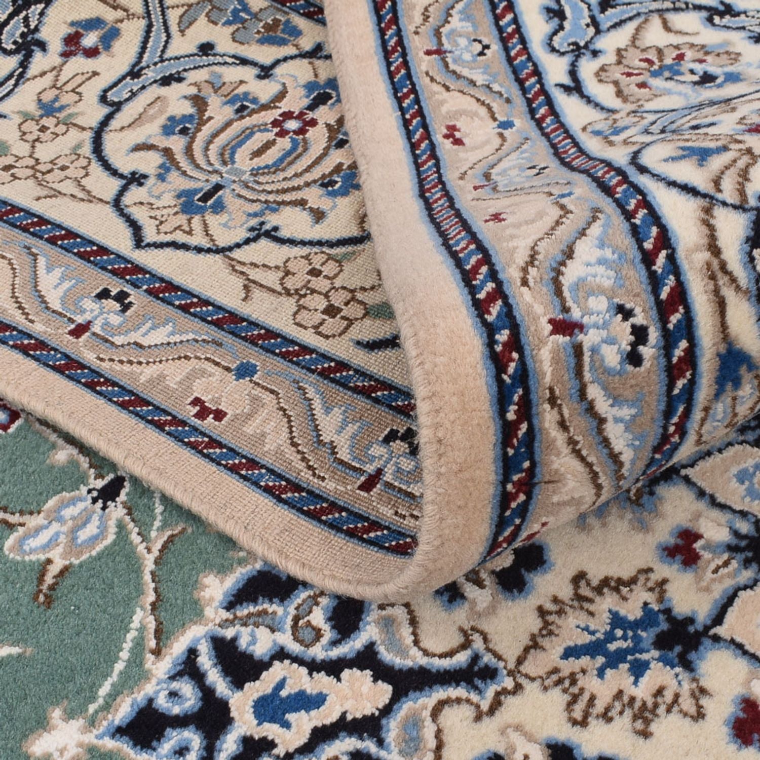 Tappeto Persero - Nain - Reale - 290 x 204 cm - verde