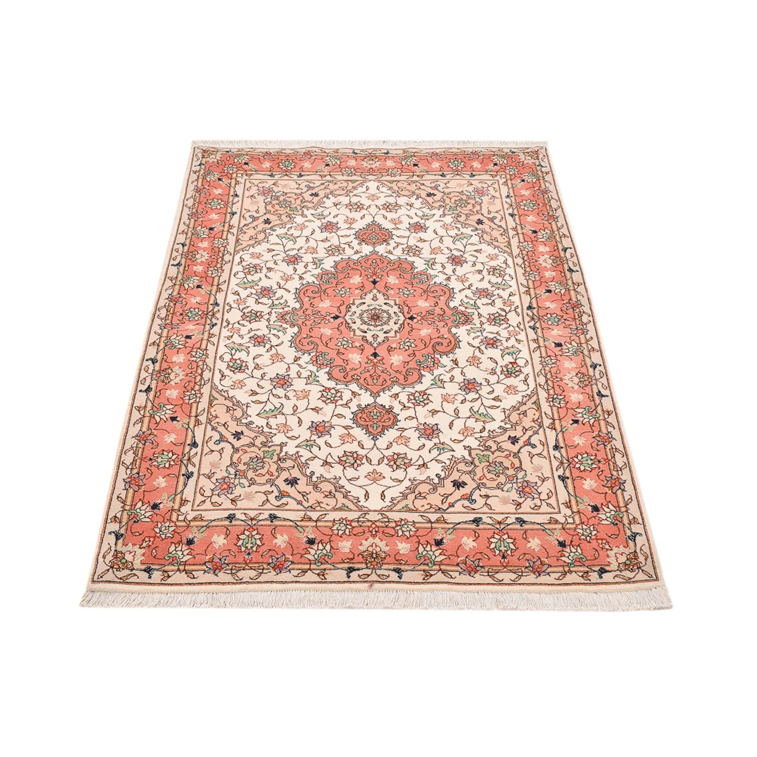 Tappeto Persero - Tabriz - Premio - 160 x 102 cm - beige