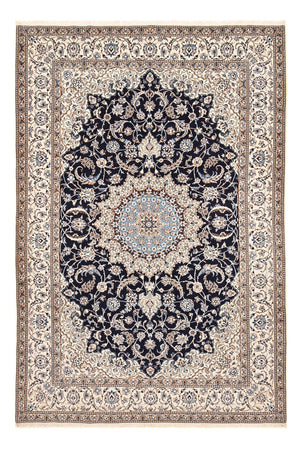 Tappeto Persero - Nain - Premio - 294 x 202 cm - blu scuro