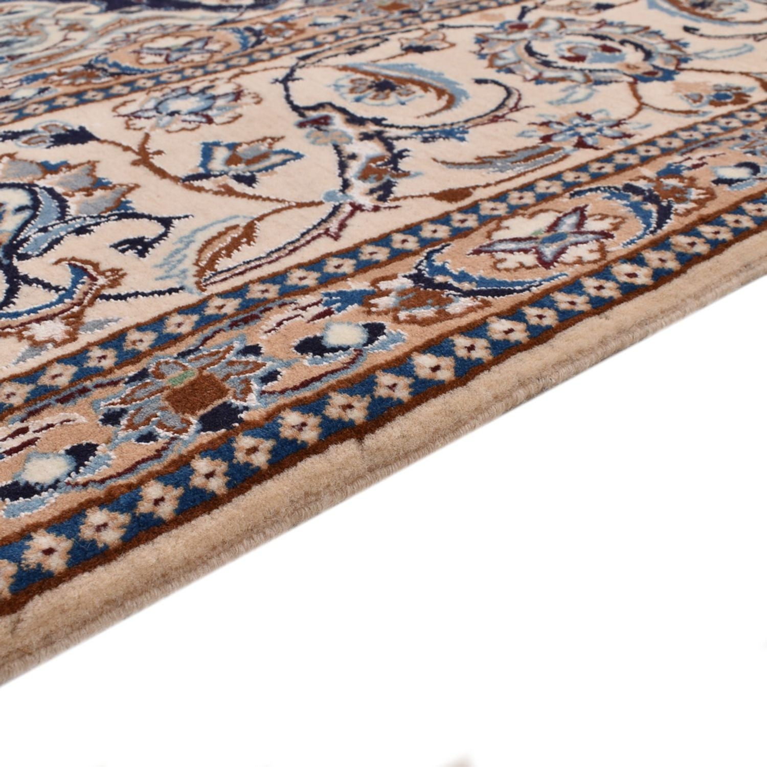 Tappeto Persero - Nain - Premio - 294 x 202 cm - blu scuro