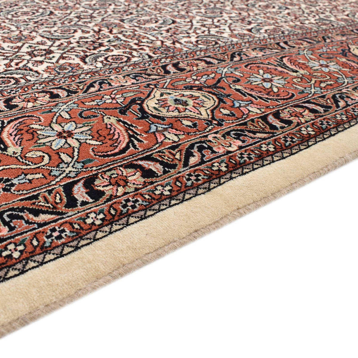 Tappeto Persero - Bidjar - 305 x 202 cm - rosso scuro