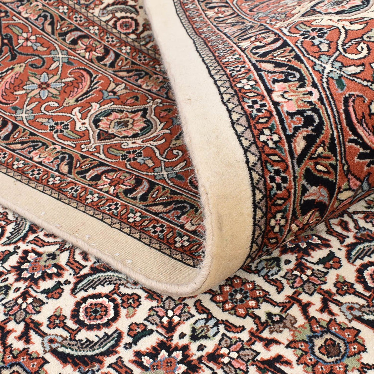 Tappeto Persero - Bidjar - 305 x 202 cm - rosso scuro