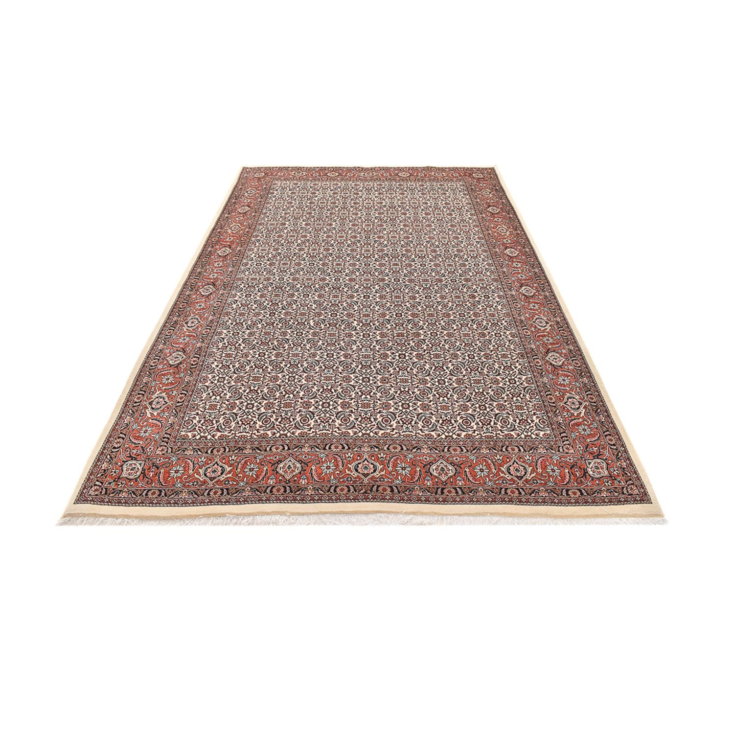 Tappeto Persero - Bidjar - 305 x 202 cm - rosso scuro