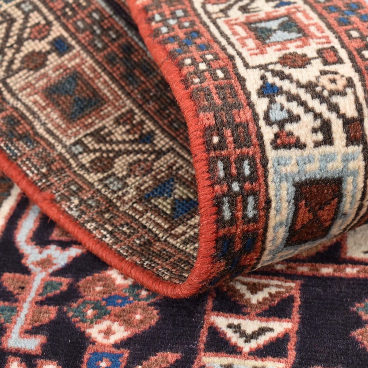 Tappeto corsia Tappeto Persero - Nomade - 203 x 67 cm - verde menta