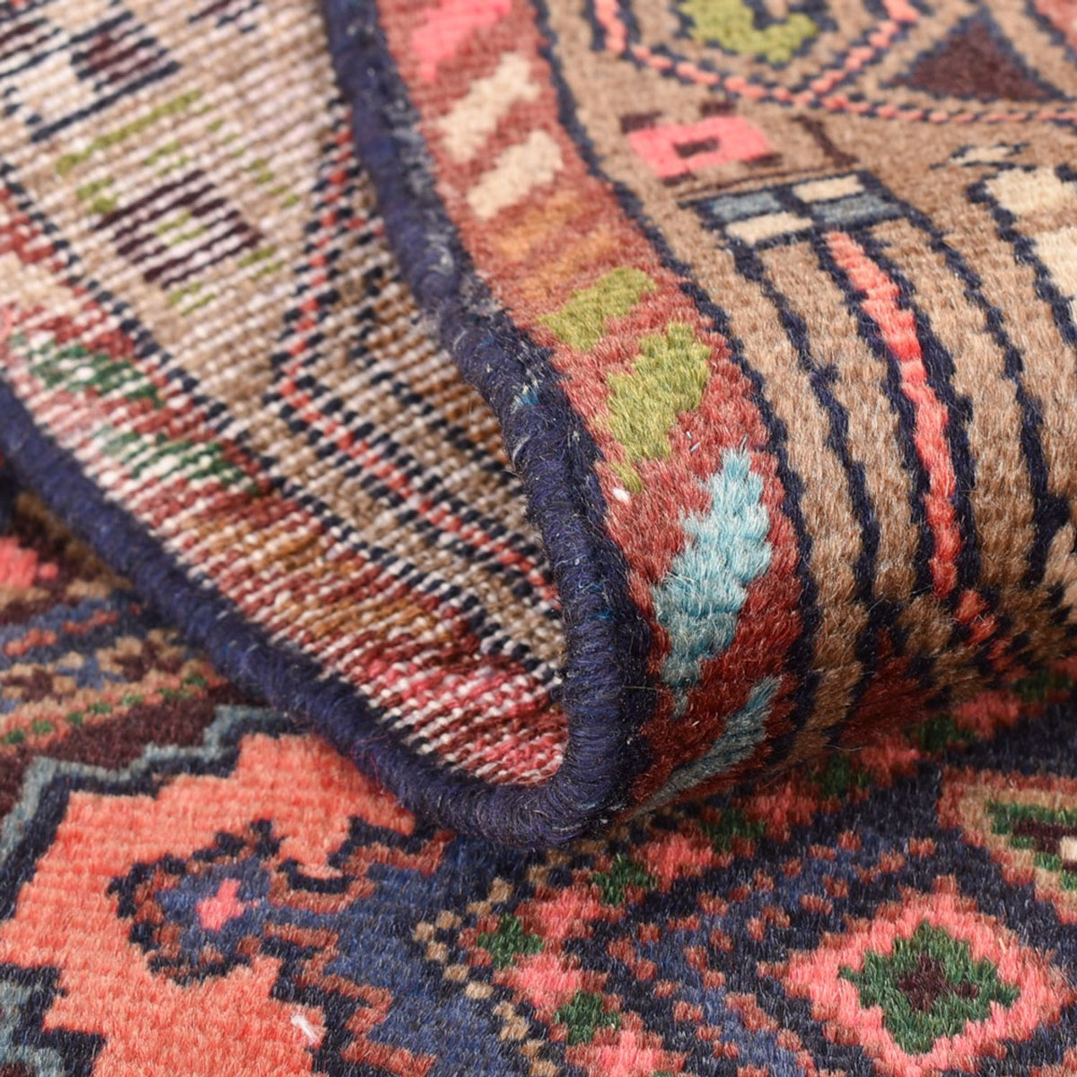 Tappeto corsia Tappeto Persero - Nomade - 185 x 78 cm - beige scuro