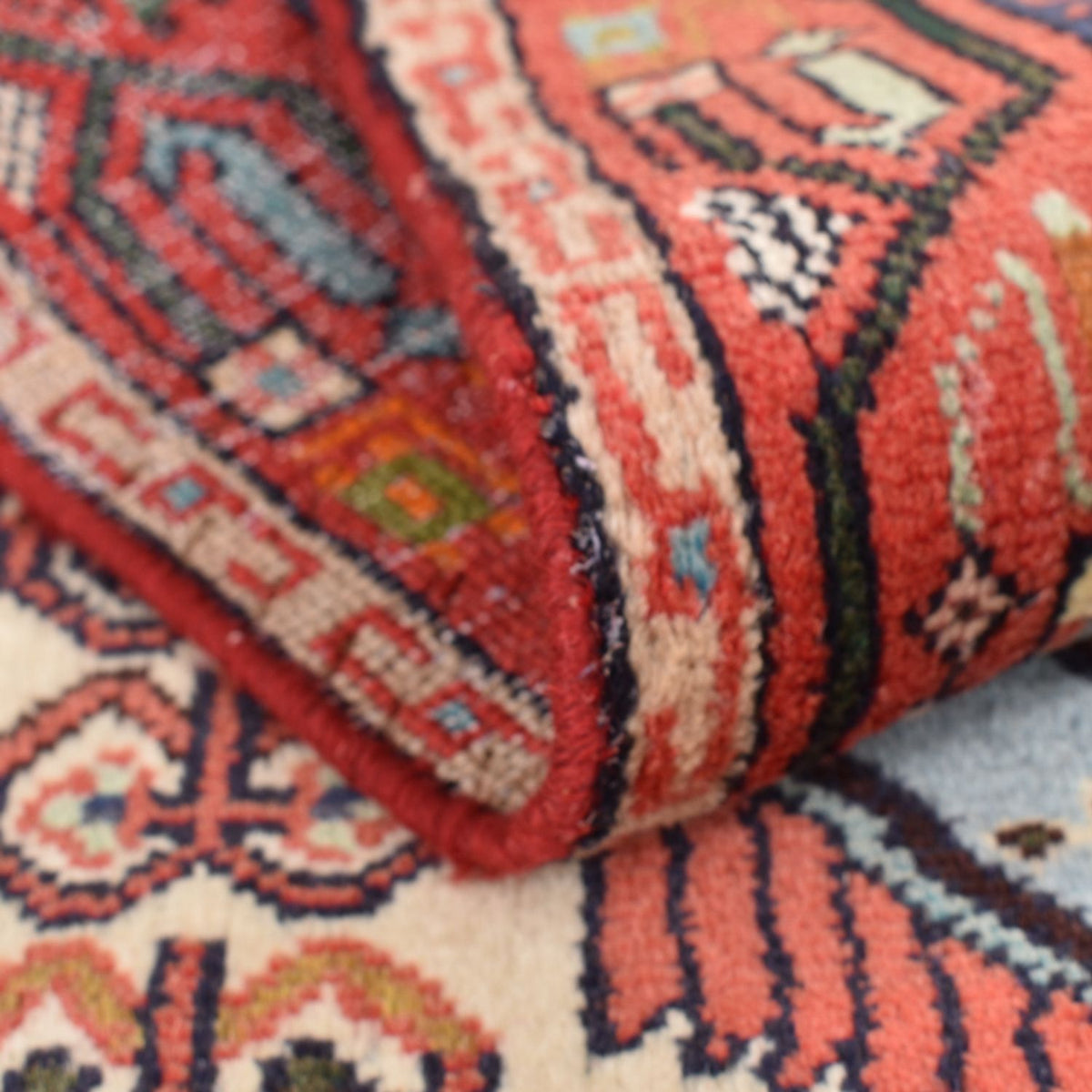 Tappeto corsia Tappeto Persero - Nomade - 205 x 80 cm - rosso chiaro