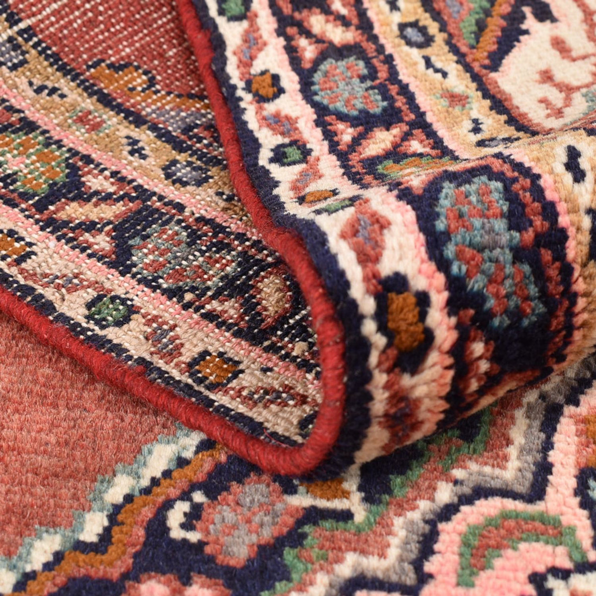 Tappeto corsia Tappeto Persero - Nomade - 204 x 81 cm - rosso chiaro