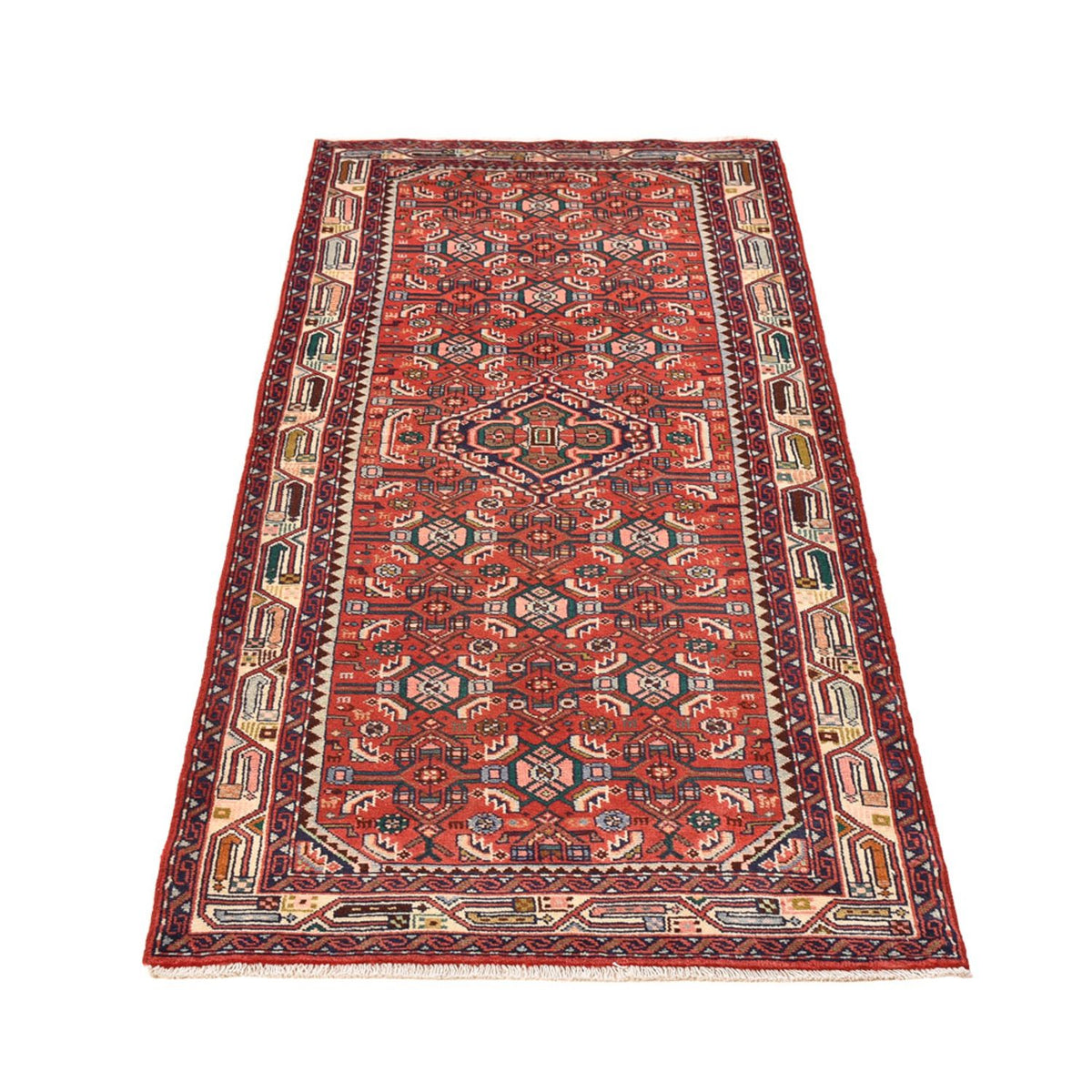 Tappeto corsia Tappeto Persero - Nomade - 208 x 83 cm - rosso chiaro