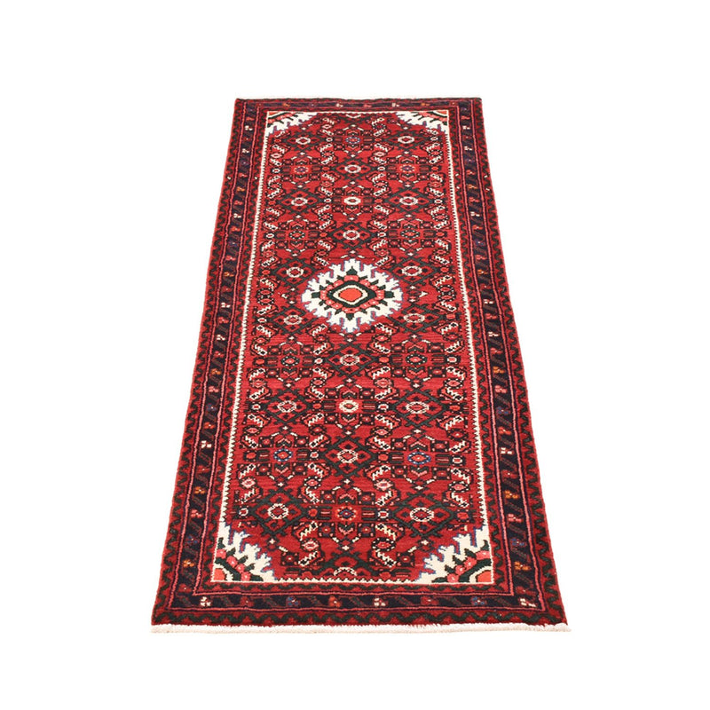 Tappeto corsia Tappeto Persero - Nomade - 195 x 64 cm - rosso scuro