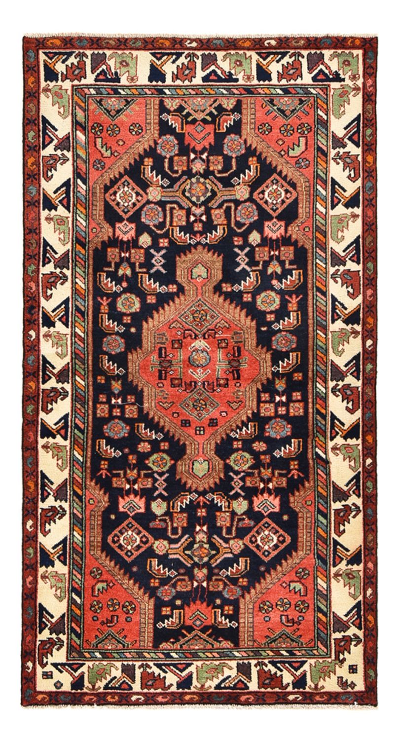 Tappeto corsia Tappeto Persero - Nomade - 192 x 105 cm - blu scuro