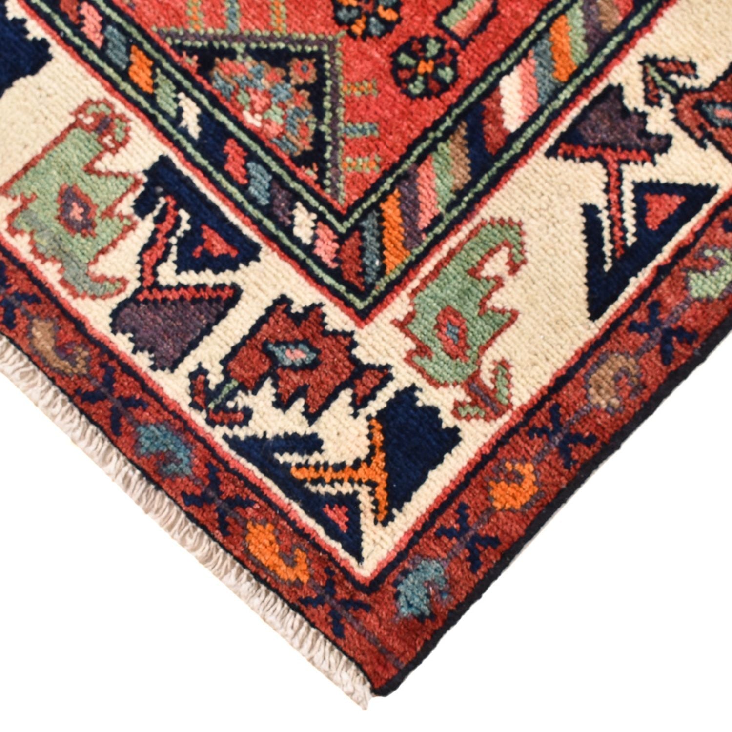 Tappeto corsia Tappeto Persero - Nomade - 192 x 105 cm - blu scuro