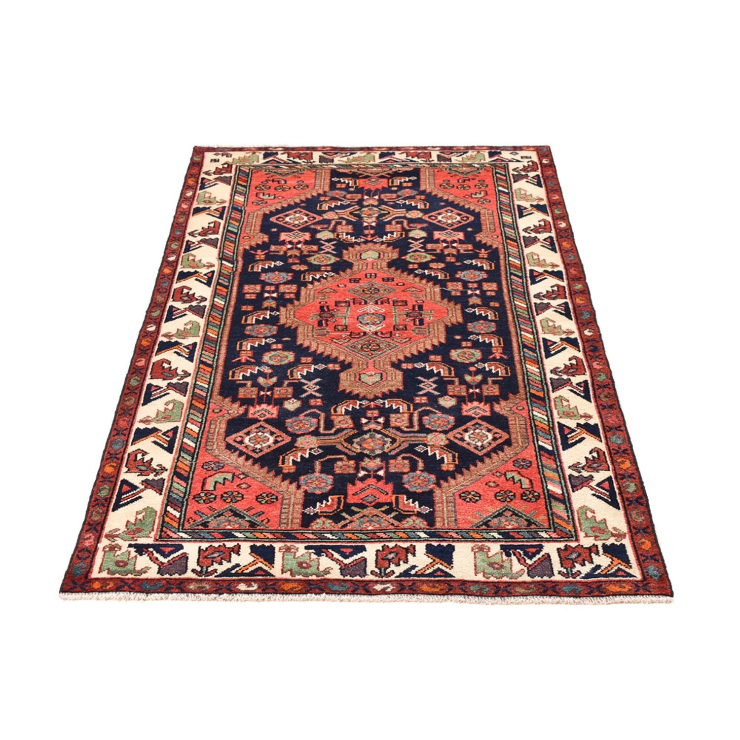 Tappeto corsia Tappeto Persero - Nomade - 192 x 105 cm - blu scuro