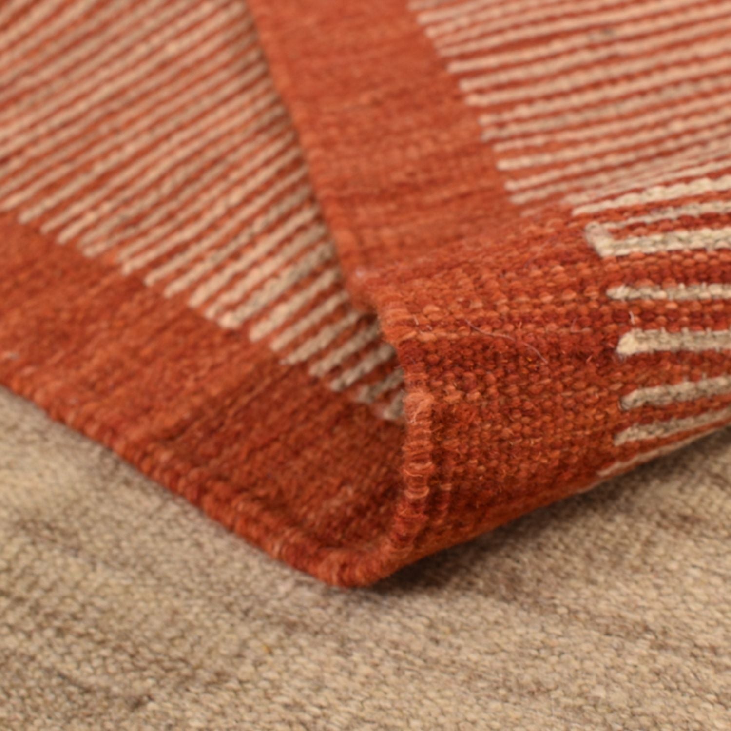 Tappeto Kelim - Tendenza - 242 x 155 cm - beige