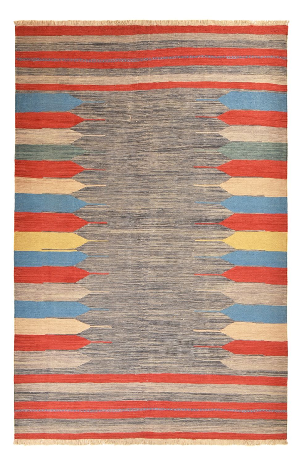 Tappeto Kelim - Tendenza - 293 x 199 cm - multicolore