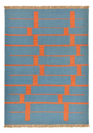 Tappeto Kelim - Tendenza - 170 x 119 cm - multicolore