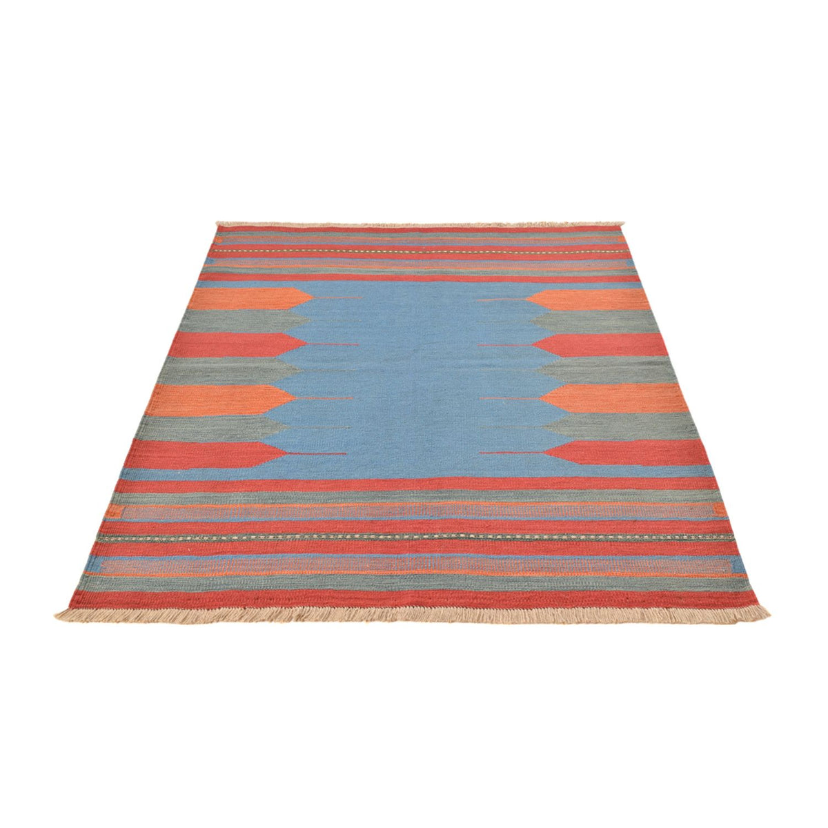 Tappeto Kelim - Tendenza - 200 x 145 cm - multicolore