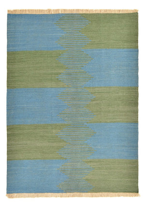 Tappeto Kelim - Tendenza - 198 x 150 cm - multicolore