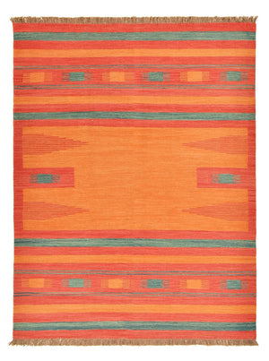 Tappeto Kelim - Tendenza - 203 x 155 cm - multicolore