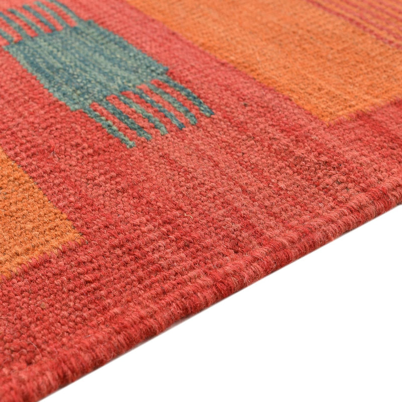Tappeto Kelim - Tendenza - 203 x 155 cm - multicolore