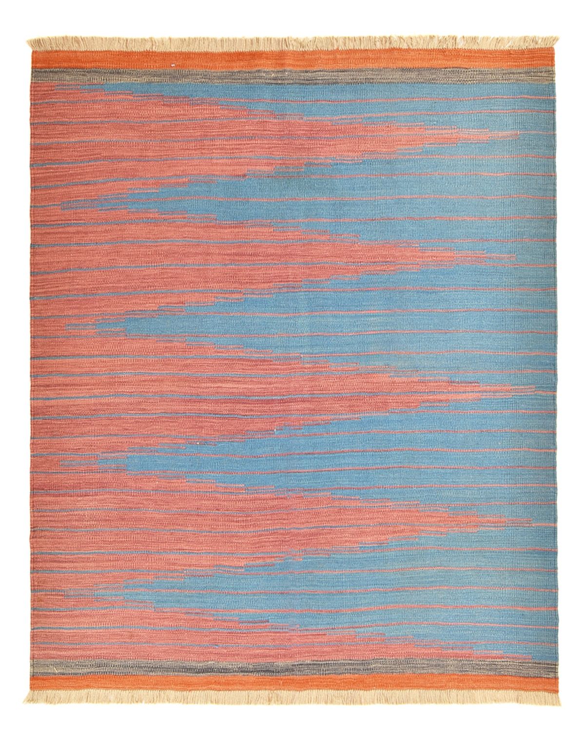 Tappeto Kelim - Tendenza - 188 x 155 cm - multicolore