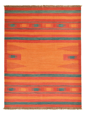 Tappeto Kelim - Tendenza - 201 x 155 cm - multicolore