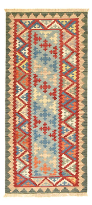 Tappeto corsia Tappeto Kelim - Orientale - 194 x 84 cm - multicolore