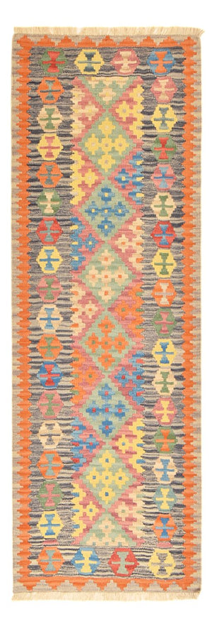 Tappeto corsia Tappeto Kelim - Orientale - 237 x 84 cm - multicolore