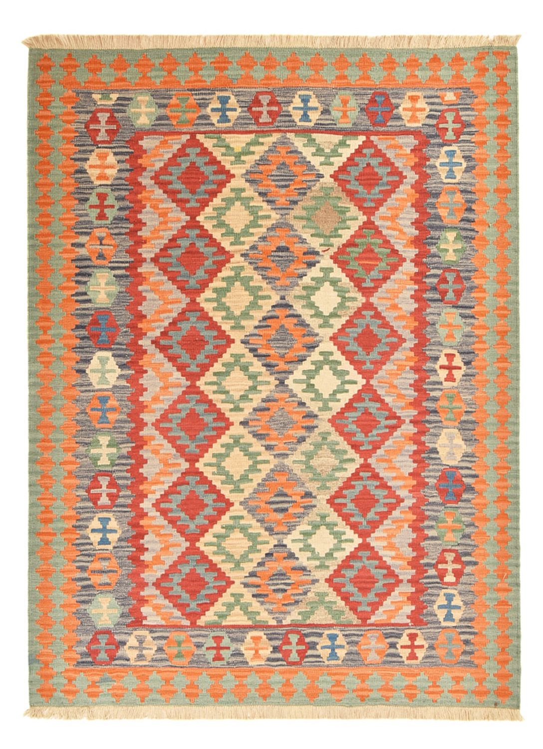 Tappeto Kelim - Orientale - 229 x 175 cm - multicolore
