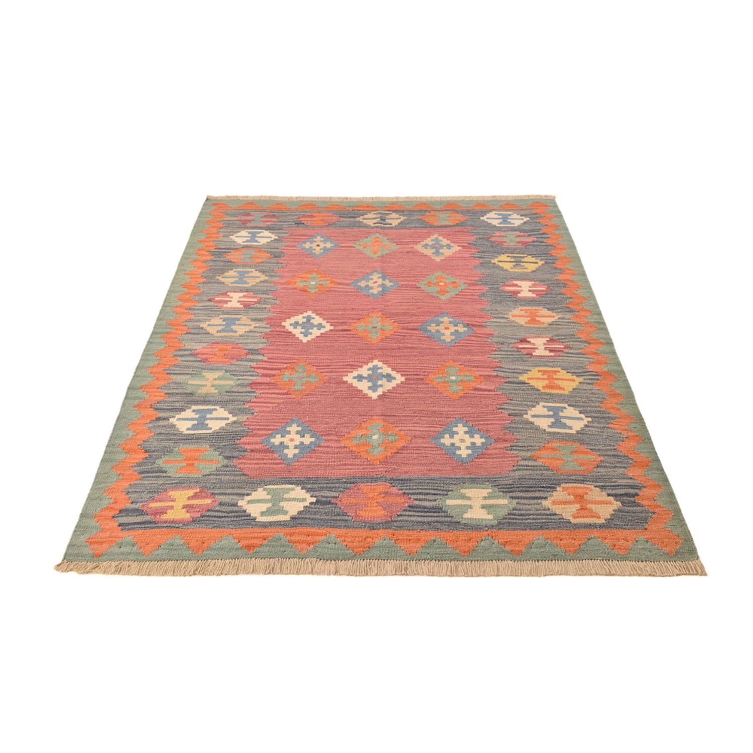Tappeto Kelim - Orientale - 209 x 151 cm - multicolore