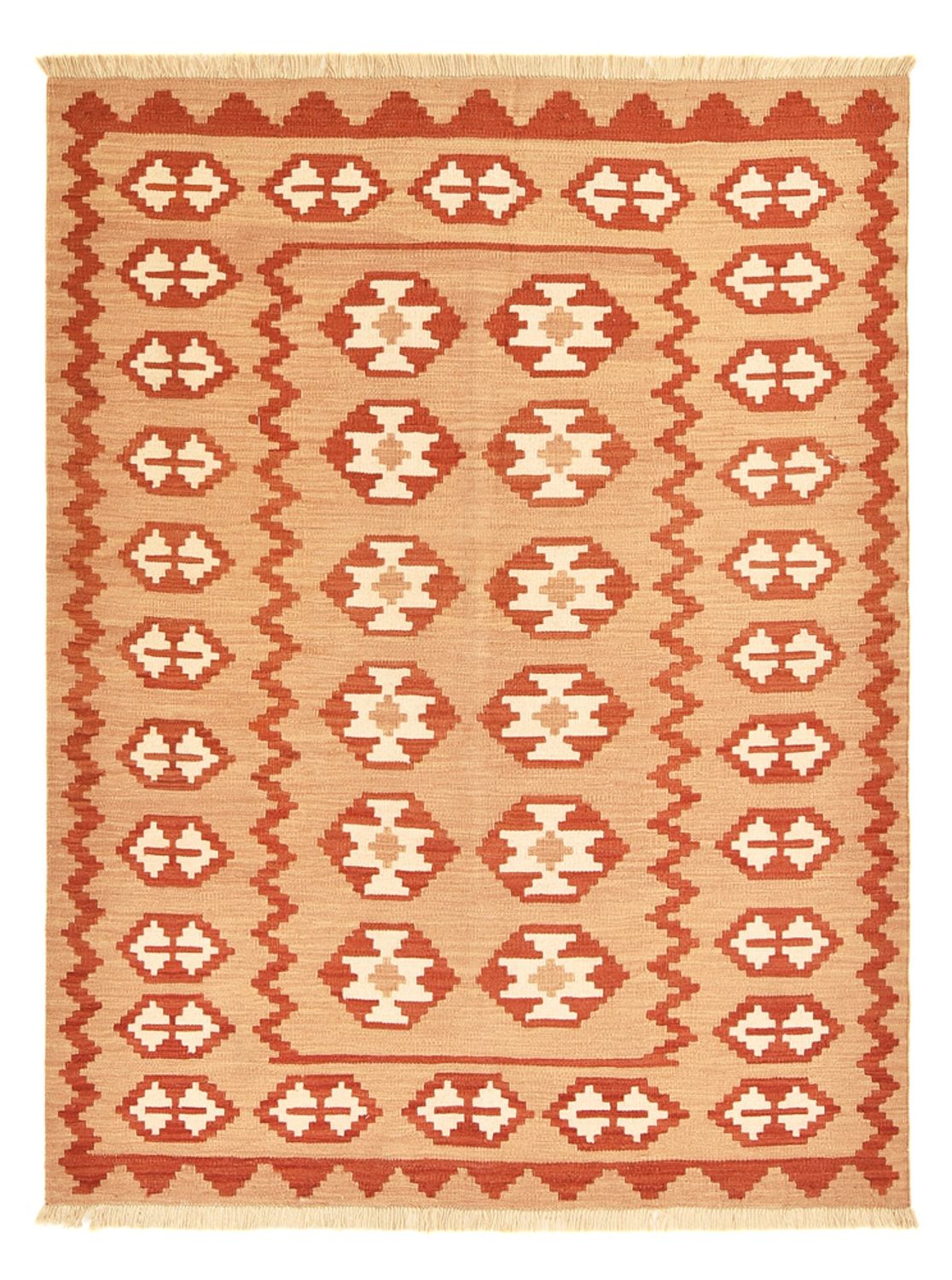 Tappeto Kelim - Orientale - 197 x 151 cm - multicolore